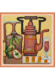 Mini Bead embroidery kit Kettle – 1