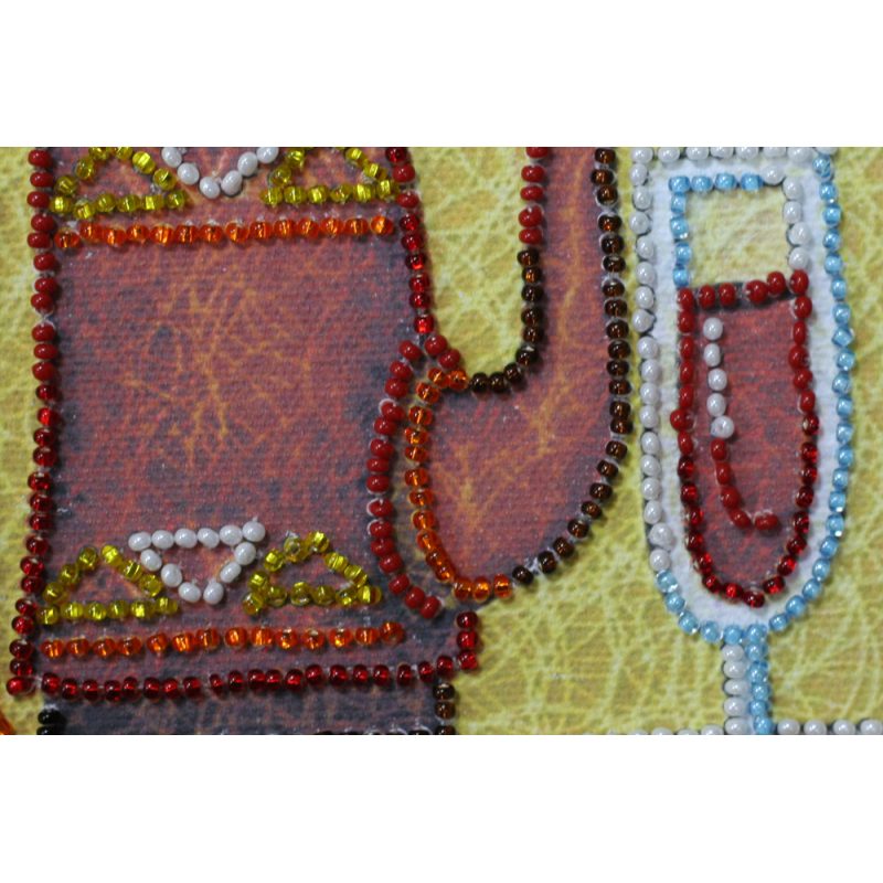 Mini Bead embroidery kit Kettle – 1