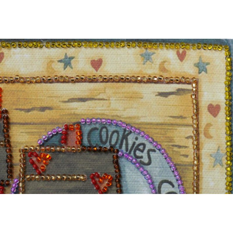 Mini Bead embroidery kit Kitchen – 1