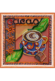 Mini Bead embroidery kit Cacao