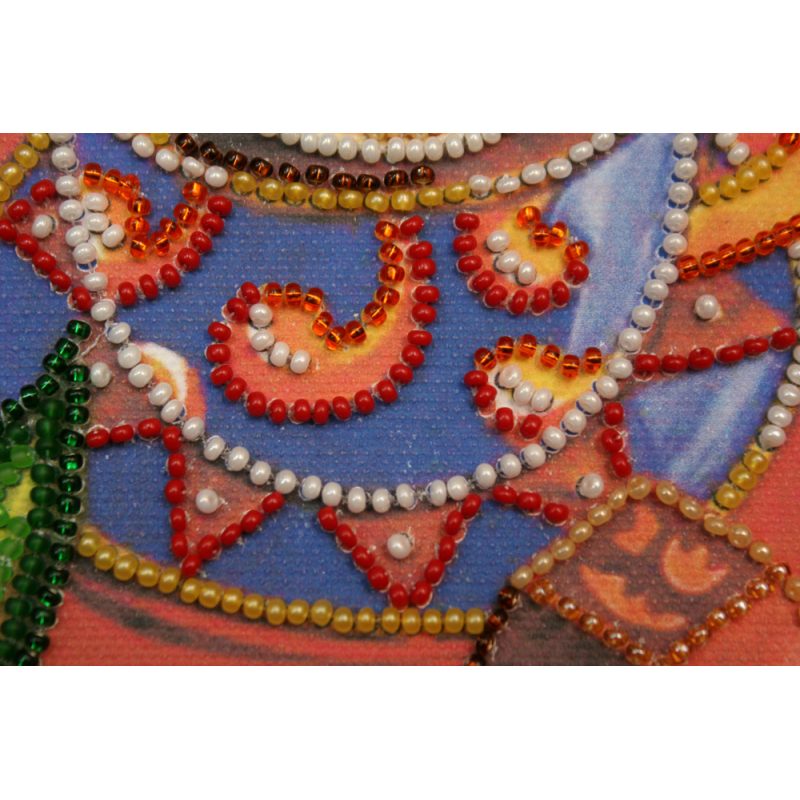 Mini Bead embroidery kit Cacao