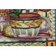 Mini Bead embroidery kit Tea-party