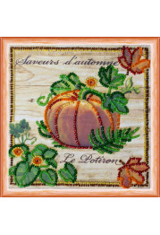 Mini Bead embroidery kit Autumn queen