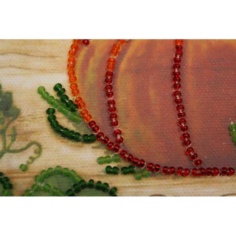 Mini Bead embroidery kit Autumn queen