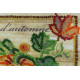 Mini Bead embroidery kit Autumn queen