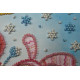 Mini Bead embroidery kit Knitting bunnies