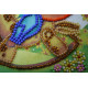 Mini Bead embroidery kit On a rocking horse