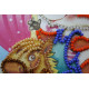 Mini Bead embroidery kit On a rocking horse