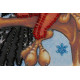 Mini Bead embroidery kit Woodpecker