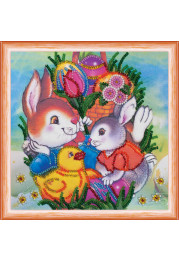 Mini Bead embroidery kit Easter party