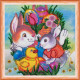 Mini Bead embroidery kit Easter party