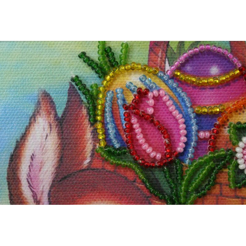Mini Bead embroidery kit Easter party