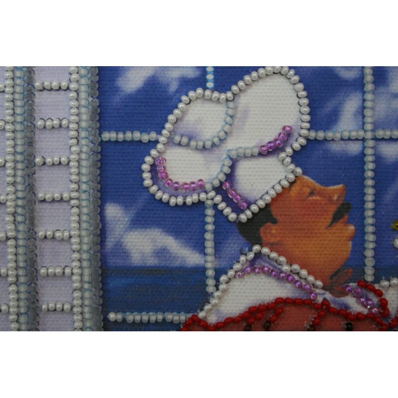 Mini Bead embroidery kit Cheer cook