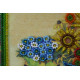 Mini Bead embroidery kit Sunflower still life