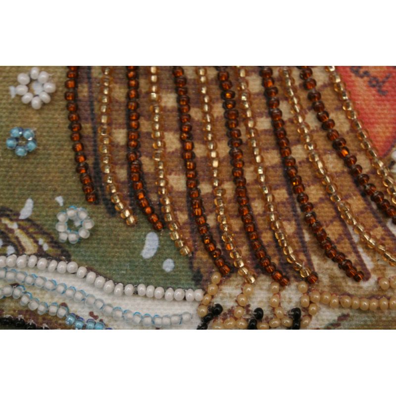 Mini Bead embroidery kit Owl