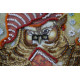 Mini Bead embroidery kit Owl