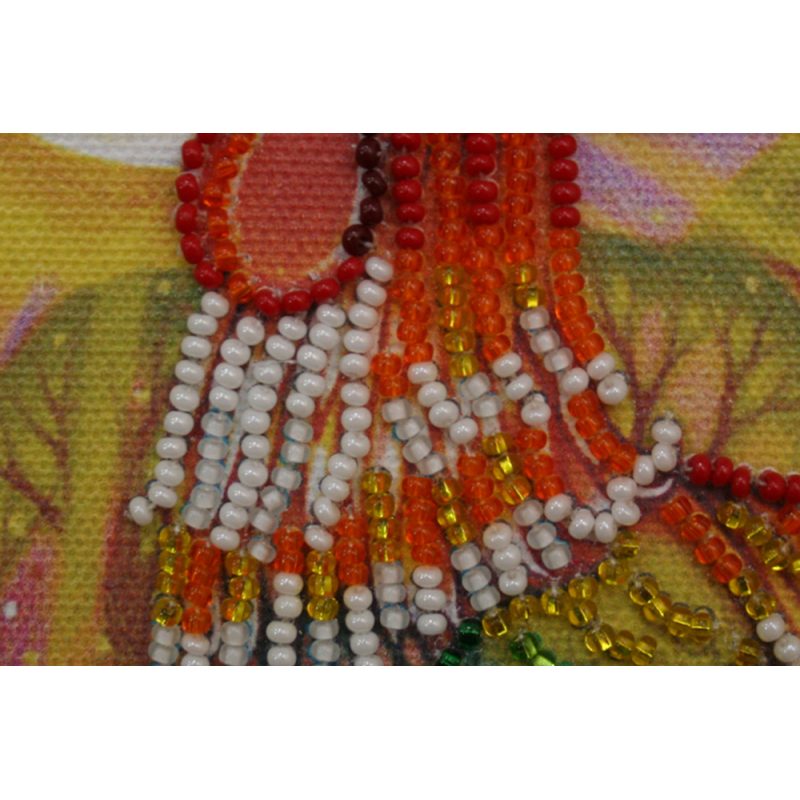 Mini Bead embroidery kit Cockerel