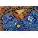 Mini Bead embroidery kit Midnight Owl