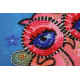 Mini Bead embroidery kit Fairy owl