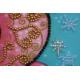 Mini Bead embroidery kit Fairy owl