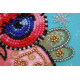 Mini Bead embroidery kit Fairy owl