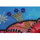 Mini Bead embroidery kit Fairy owl