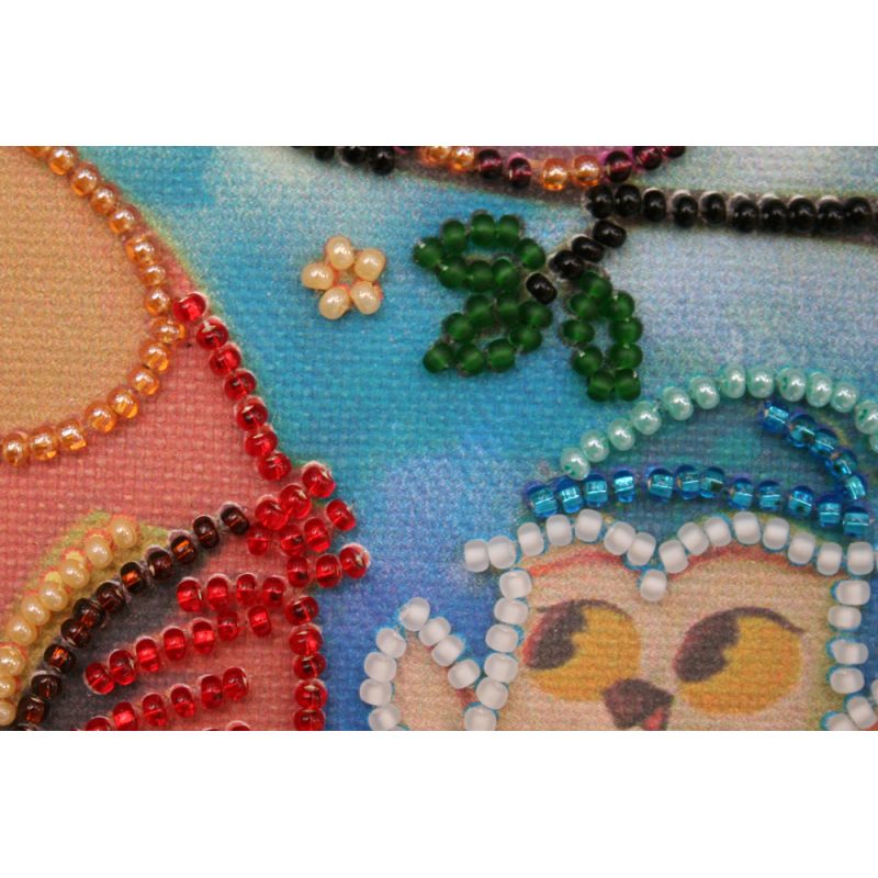 Mini Bead embroidery kit Little whyer