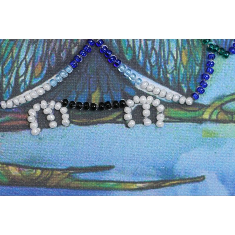 Mini Bead embroidery kit Muse