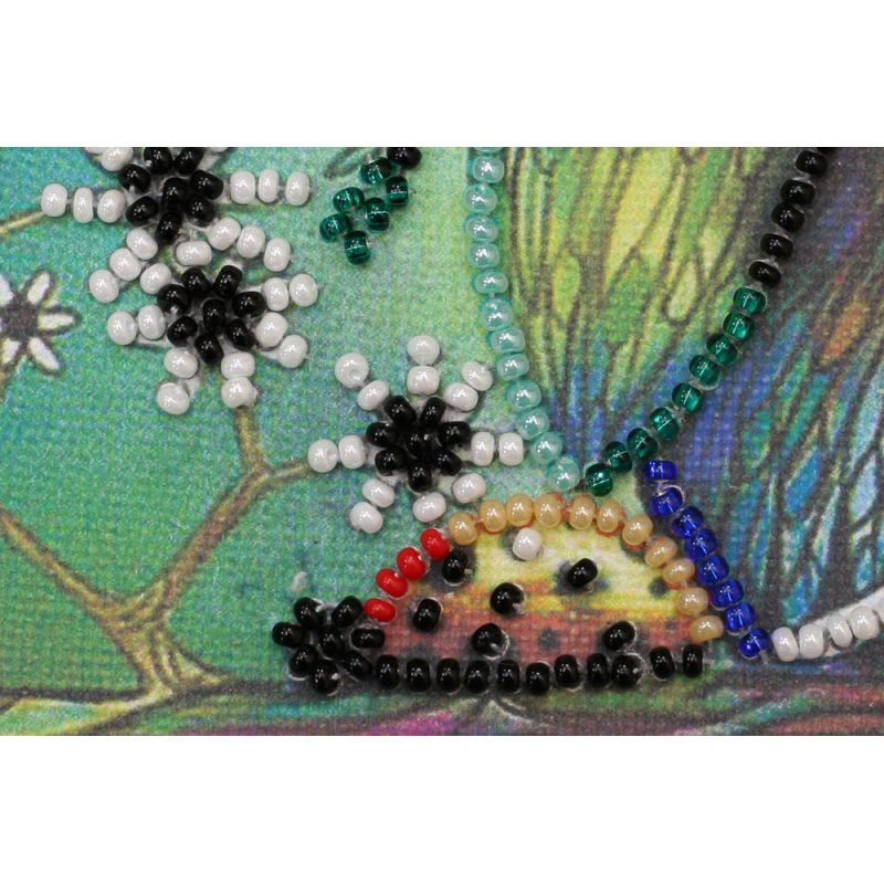 Mini Bead embroidery kit Muse