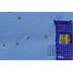 Mini Bead embroidery kit The night city