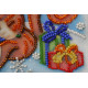 Mini Bead embroidery kit Drummer-girl