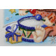 Mini Bead embroidery kit Drummer-girl