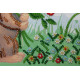 Mini Bead embroidery kit Poppies bunch