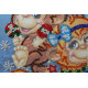 Mini Bead embroidery kit Cheer monkeys