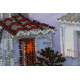 Mini Bead embroidery kit The pink Moon