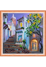 Mini Bead embroidery kit Evening shades
