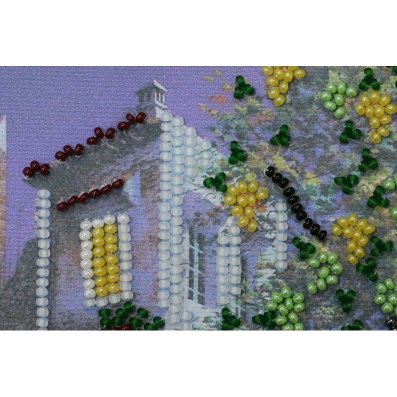Mini Bead embroidery kit Evening shades