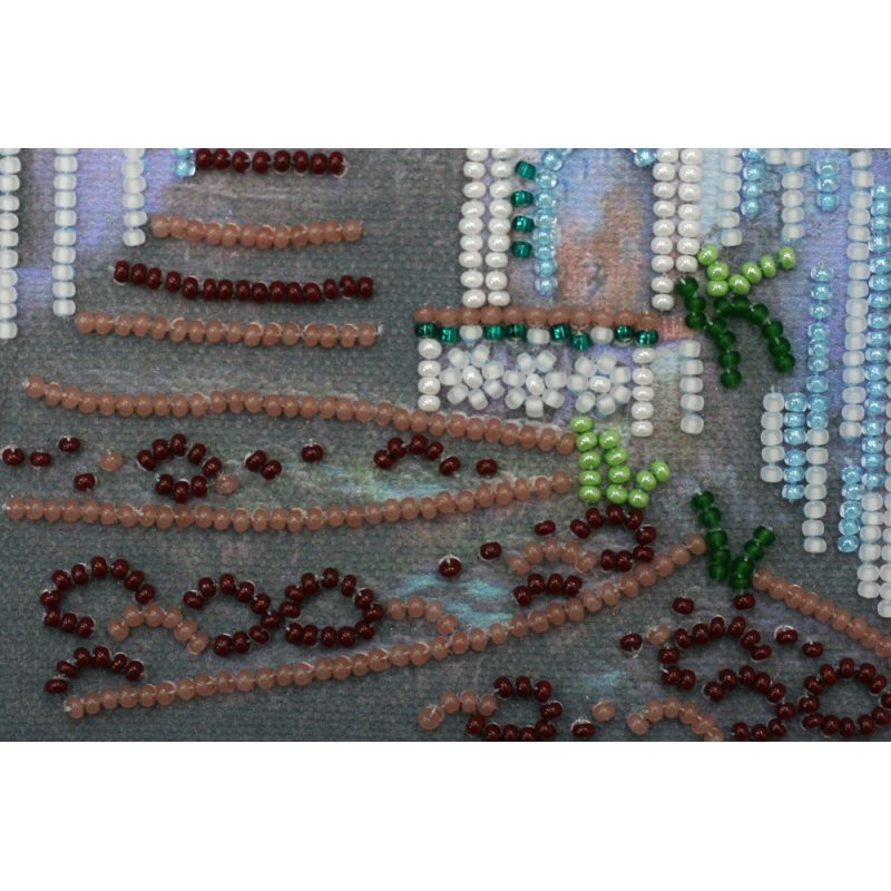 Mini Bead embroidery kit Evening shades