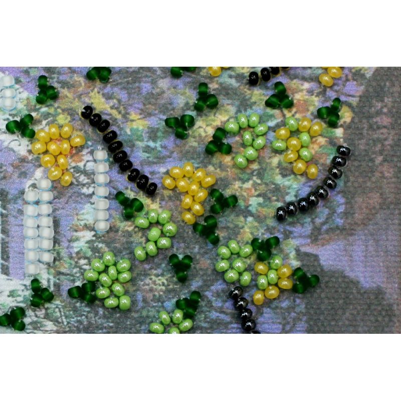 Mini Bead embroidery kit Evening shades