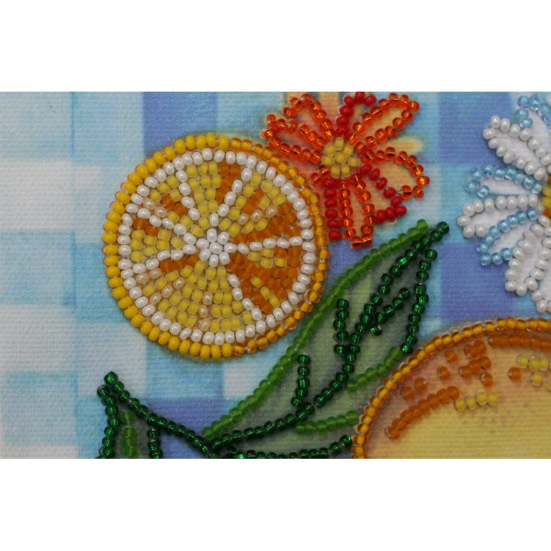 Mini Bead embroidery kit The summer limons