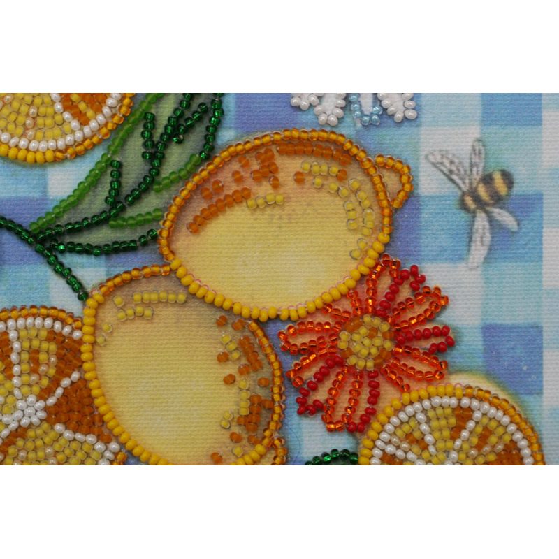 Mini Bead embroidery kit The summer limons