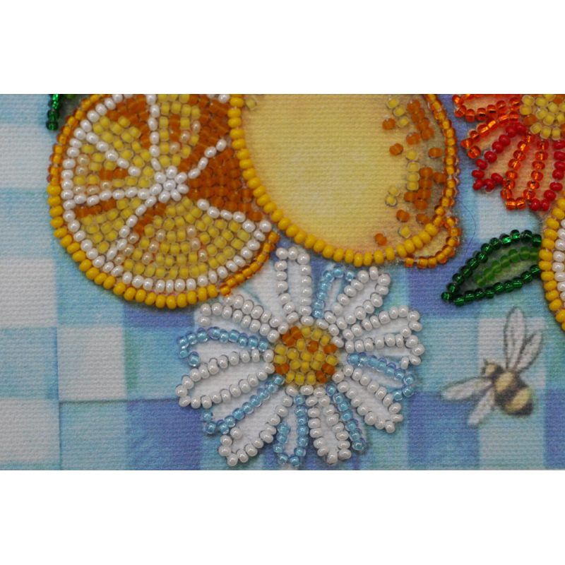 Mini Bead embroidery kit The summer limons