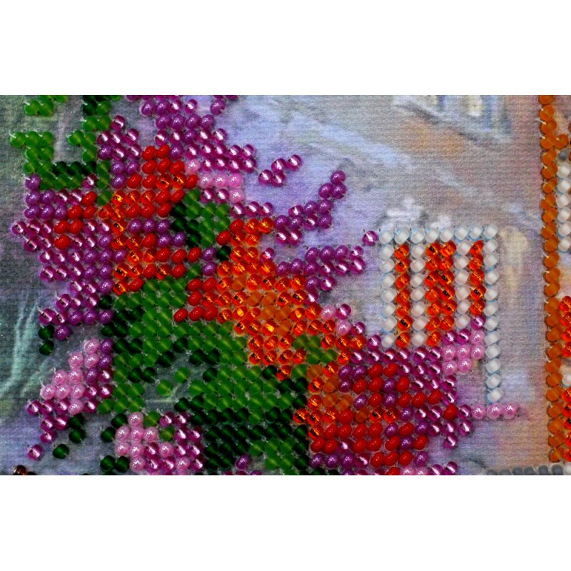 Mini Bead embroidery kit Venice landscape