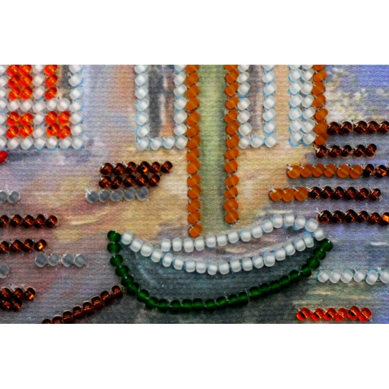 Mini Bead embroidery kit Venice landscape