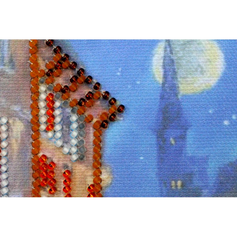 Mini Bead embroidery kit Venice landscape
