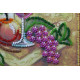 Mini Bead embroidery kit Grapes and vine