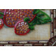 Mini Bead embroidery kit Ripe strawberry