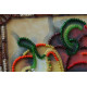 Mini Bead embroidery kit Sweet Peppers