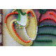 Mini Bead embroidery kit Sweet Peppers