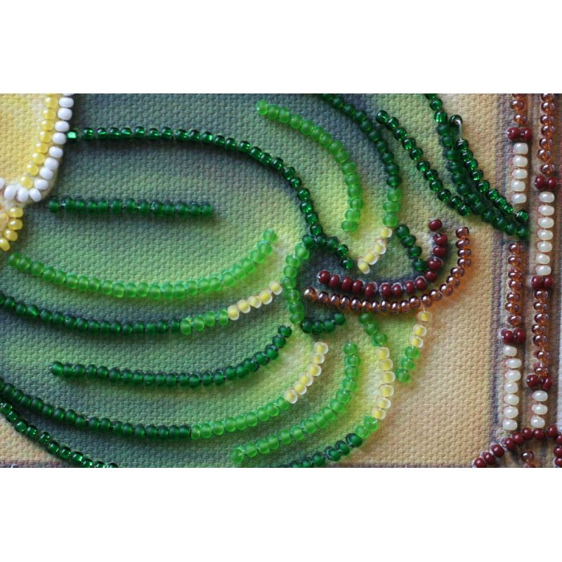 Mini Bead embroidery kit Sweet Peppers